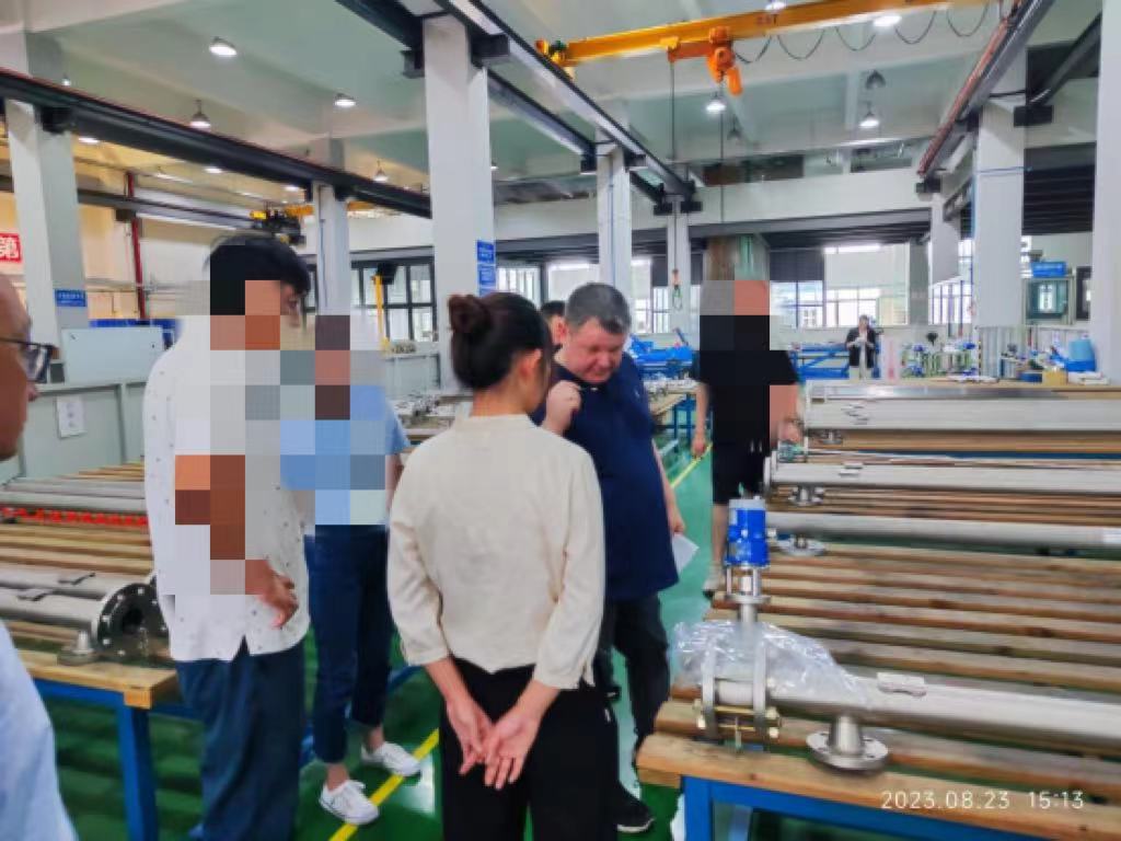 上海某料位计生产企业顺利通过俄罗斯防爆认证审厂流程